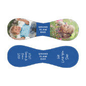 最高のパパEver Photo Blue 野球ボール (パネル)