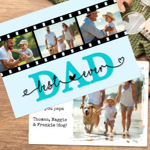 最高のパパEver Photo Camera Film Card, Faters day カード