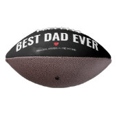 最高のパパEver Photo Collage アメリカンフットボール (回転270)