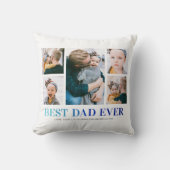 最高のパパEver Photo Collage クッション (正面)