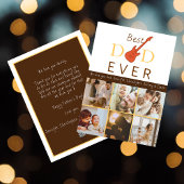 最高のパパEver Photo Collage モダン Fanthers Day シーズンカード
