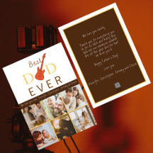 最高のパパEver Photo Collage モダン Fanthers Day