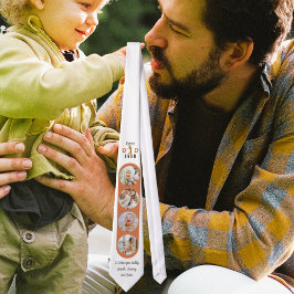 最高のパパEver Photo Collage モダン Fanthers Day ネクタイ