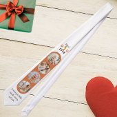 最高のパパEver Photo Collage モダン Fanthers Day ネクタイ