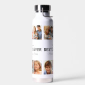 最高のパパEver Photo Collage Fanthers Day ウォーターボトル (左面)