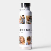 最高のパパEver Photo Collage Fanthers Day ウォーターボトル (右面)