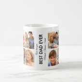 最高のパパEver Photo Collage Fanthers Day コーヒーマグカップ (中央)