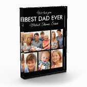 最高のパパEver Photo Collage Fanthers Day フォトブロック (左)