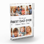 最高のパパEver Photo Collage Fanthers Day フォトブロック (左)