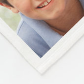 最高のパパEver Photo Collage Fanthers Day フリースブランケット (角)