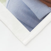 最高のパパEver Photo Collage Fanthers Day フリースブランケット (角)