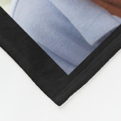 最高のパパEver Photo Collage Fanthers Day フリースブランケット (角)