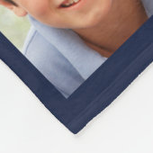 最高のパパEver Photo Collage Fanthers Day フリースブランケット (角)