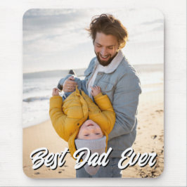 最高のパパEver Photo Faters Day Gift マウスパッド