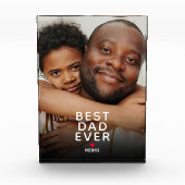 最高のパパEver Photo Father's Day フォトブロック (正面)