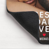 最高のパパEver Photo Father's Day マウスパッド (コーナー)