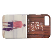 最高のパパEver Photo Father's Day Case-Mate iPhoneケース (裏面(横))