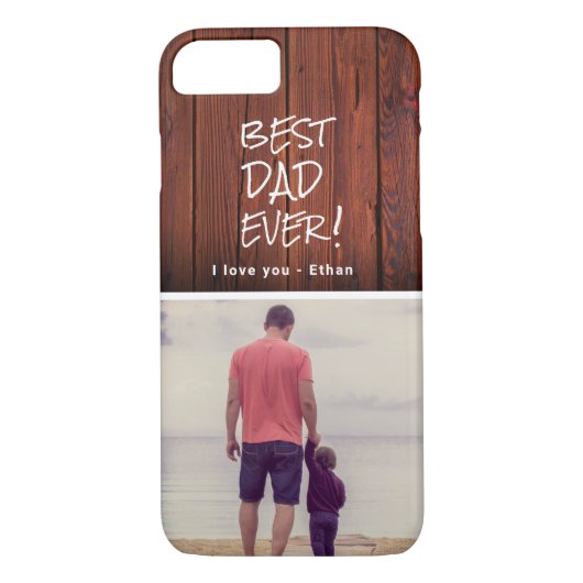 最高のパパEver Photo Father's Day Case-Mate iPhoneケース (裏面)