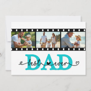 最高のパパEver Photo Film Strip Card, Faters day カード