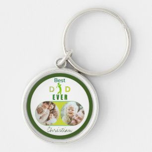 最高のパパEver Photo Happy Father's Day Keychain キーホルダー