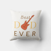 最高のパパEver Photo Keepsakeモダン Fanthers Day クッション (裏面)