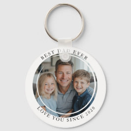 最高のパパEver Photo magnet キーホルダー