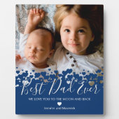 最高のパパEver Photo Plate フォトプラーク (正面)