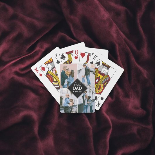 最高のパパEver Photo Script手書き遊車 トランプ