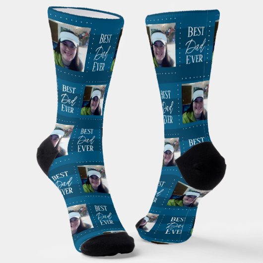 最高のパパEver Photo Socks ソックス (傾斜あり)