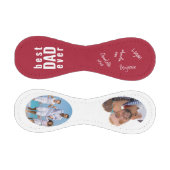 最高のパパEver Red 2の写真サイン入り野球 野球ボール (パネル)