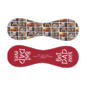 最高のパパEver Red 6 Photo Collage 野球ボール (パネル)