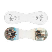 最高のパパEver Script 2x写真 野球ボール (パネル)