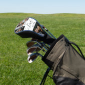 最高のパパEver Script Father's Dayフォトコラージュ ゴルフヘッドカバー (インサイチュ)