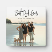 最高のパパEver Script Photo フォトプラーク (正面)