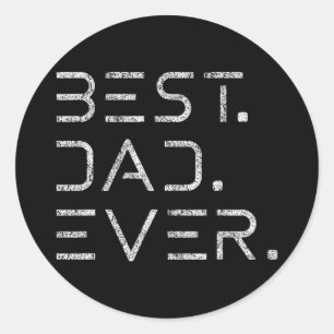 最高のパパEver ShirtデベロッパーモダンプログラマーFa ラウンドシール