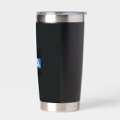 最高のパパEVER STAINLESS THERMAL 20ozタンブラー 保温保冷タンブラー (左面)