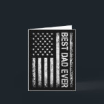 最高のパパEver Us Flag Gift For Father&#39 カード<br><div class="desc">最高のパパEver Us American Flag Gift For Father&s#39;s Day T-shirt.png</div>