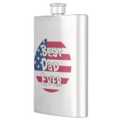 最高のパパEVER USA国旗 フラスク (左)