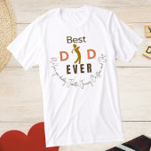 最高のパパEver We Love You Daddy モダン Faters Day トライブレンドＴシャツ