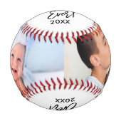 最高のパパEver Year 2 Photo Brush Script 野球ボール (正面)