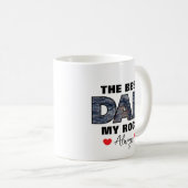 「最高のパパMy Rock Love Always」グラフィック コーヒーマグカップ (正面右)