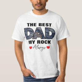 「最高のパパMy Rock Love Always」グラフィック Tシャツ
