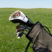 最高のパパPar Photo Kid Names Personalizable ゴルフヘッドカバー (インサイチュ)