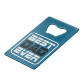 最高のパパTシャツ クレジットカード栓抜き (正面アングル)