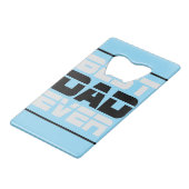 最高のパパTシャツ クレジットカード栓抜き (裏面アングル)