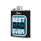 最高のパパTシャツ フラスク (左)