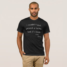 最高のパパTシャツ Tシャツ