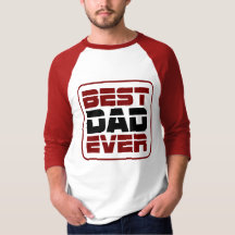 最高のパパTシャツ