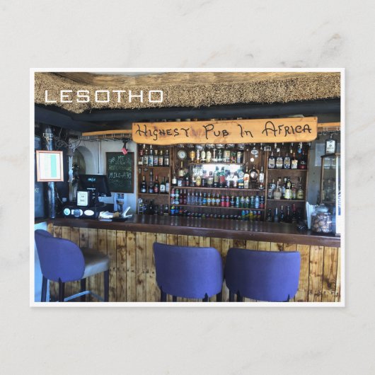 最高のパブ・アフリカ ポストカード (正面)