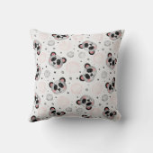 最高のパンダのクマ クッション (裏面)